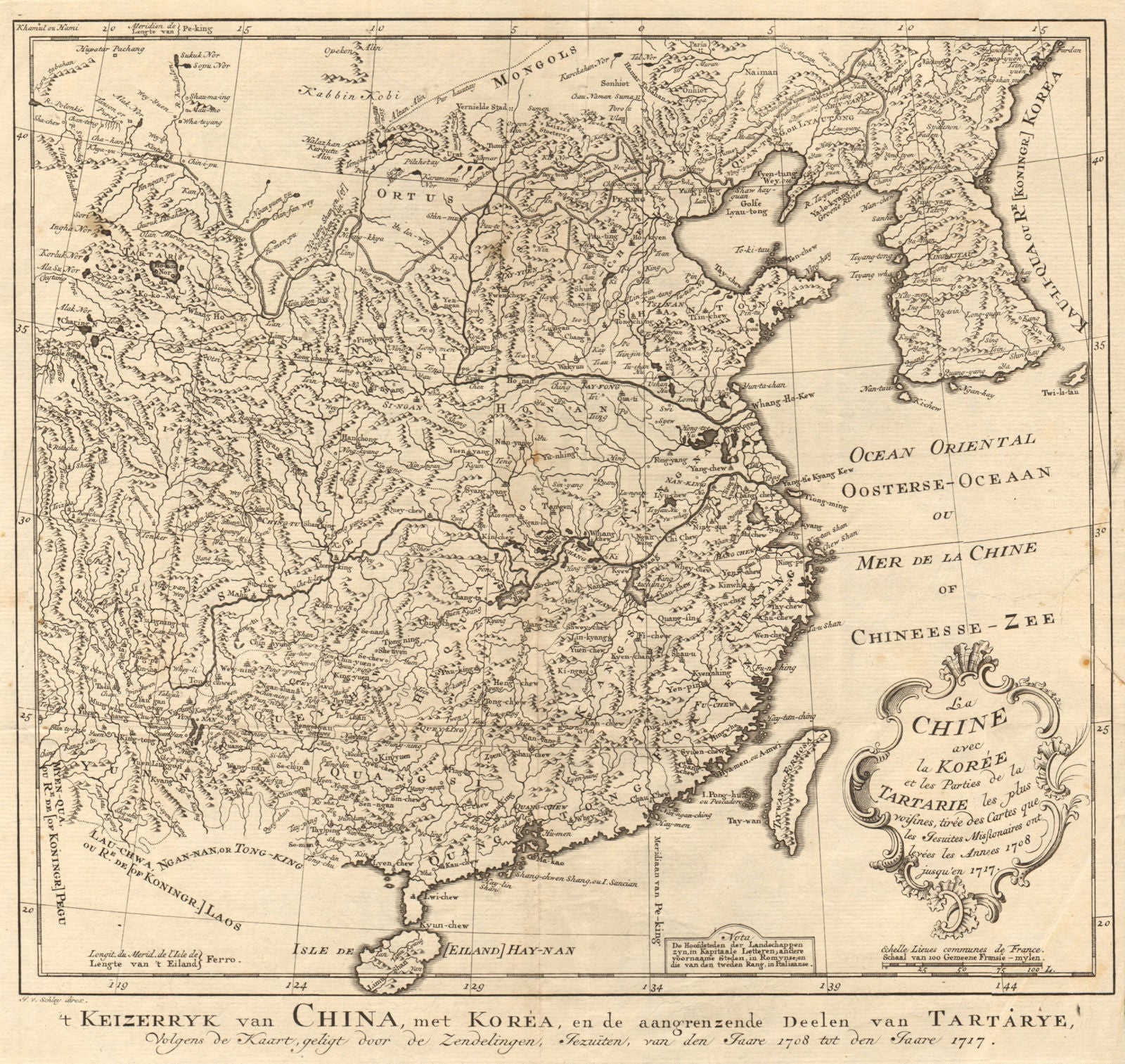 'La Chine avec la Corée et… la Tartarie'. China & Korea. BELLIN/SCHLEY 1749 map